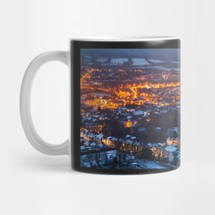 Pontardawe from Elephant Rock, Pontardawe, Wales Mug